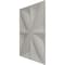 Ekena Millwork 19 5/8in. W x 19 5/8in. H Alexa EnduraWall Decorative 3D Wall Panel Covers 2.67 Sq. Ft. WP20X20ALGBE - alternate 5